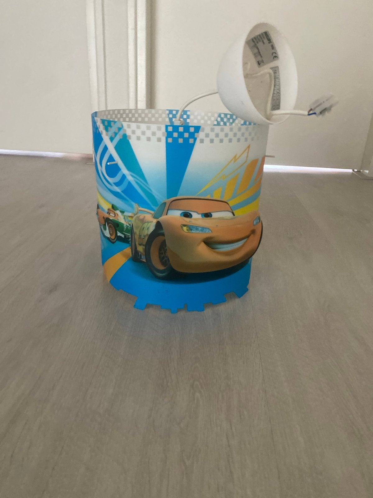 Cars plafondlamp voor kinderkamer, Overige merken, Gebruikt, Kunststof, Meerkleurig