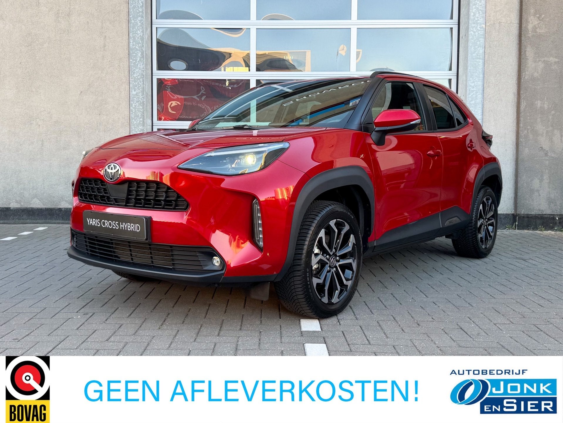 Toyota Yaris Cross 1.5 Hybrid 115 Dynamic|Apple CarPlay/Andr, Auto's, Toyota, 12 maanden, Stof, Gebruikt, Zwart