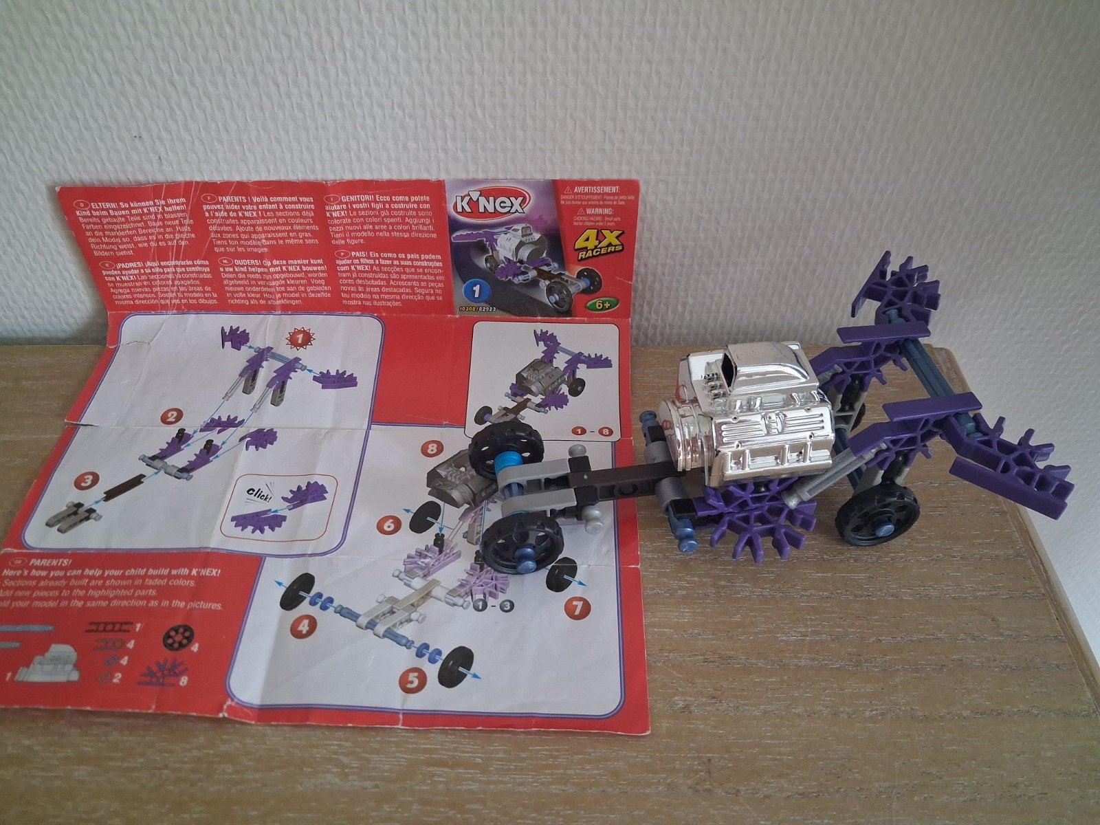 Knexx racer setnr 10308/82923, Ophalen of Verzenden, Zo goed als nieuw, Jongen of Meisje