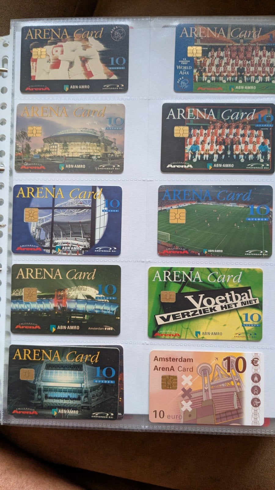 Arena kaarten, Ophalen of Verzenden, Buitenlandse clubs, Poster, Plaatje of Sticker