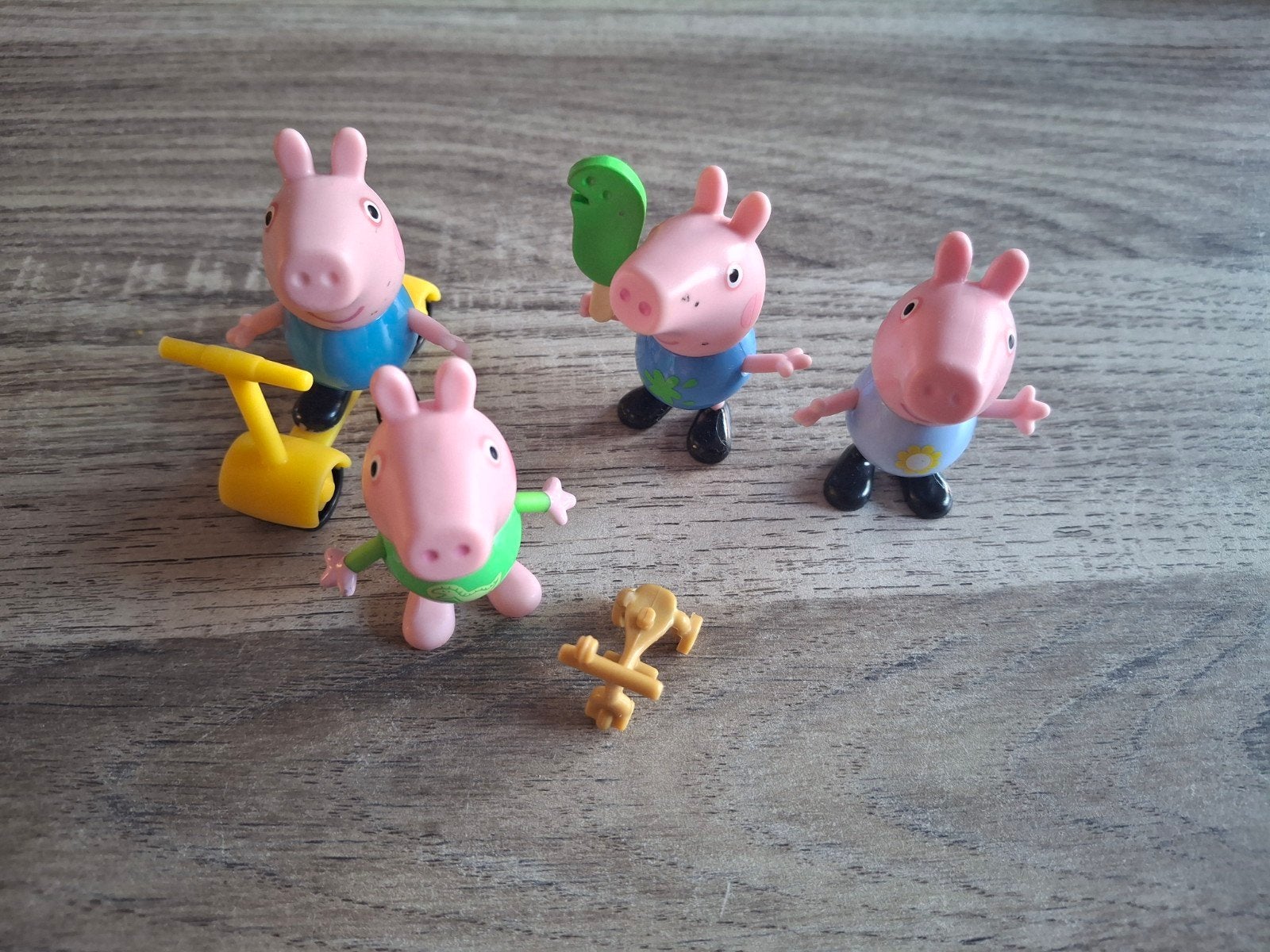 Peppa Pig Speelfiguren Set - 4 Stuks, Ophalen of Verzenden, Jongen of Meisje