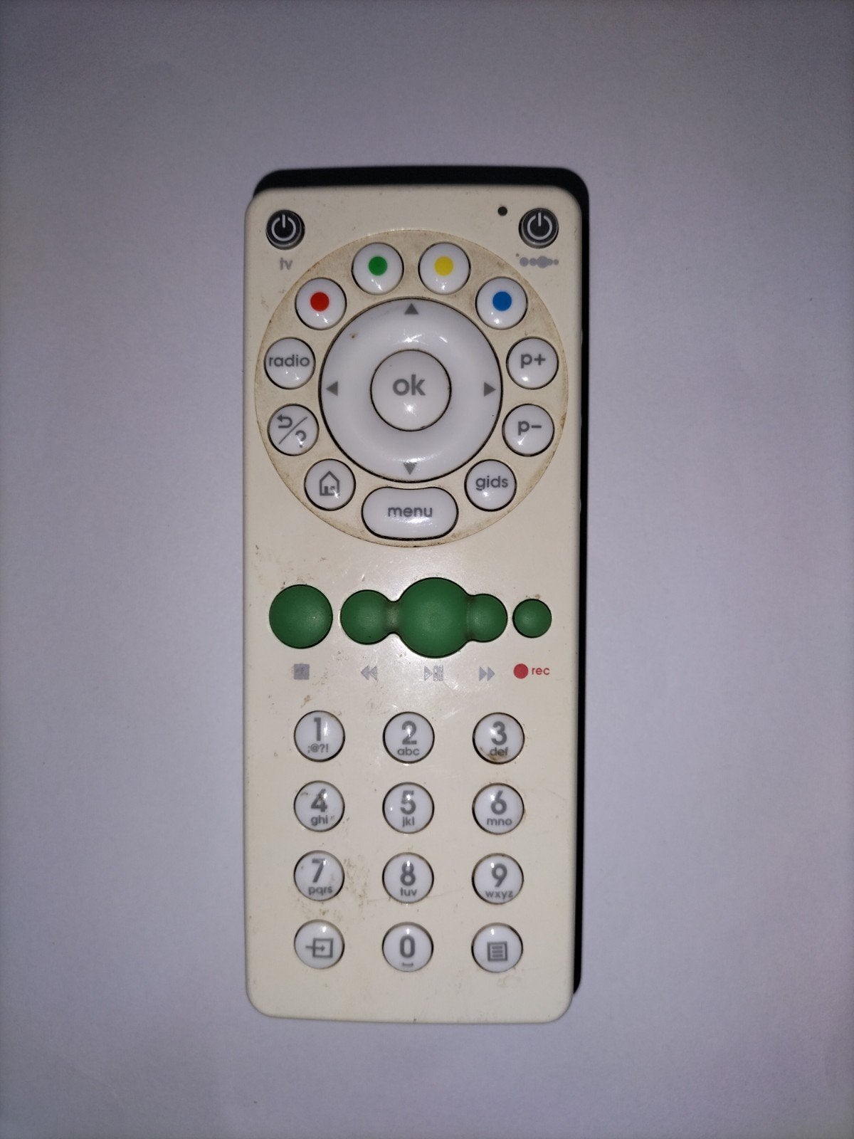 Kreatel 1760 Afstandsbediening KPN / Telfort (Ruwido), Ophalen of Verzenden