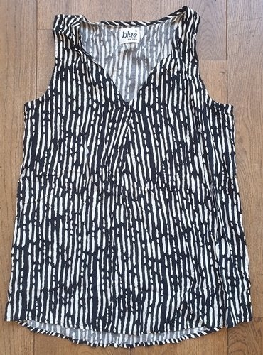 Zwart Witte Top Blue Seven (36), Zwart, Ophalen of Verzenden, Gedragen, Blue Seven
