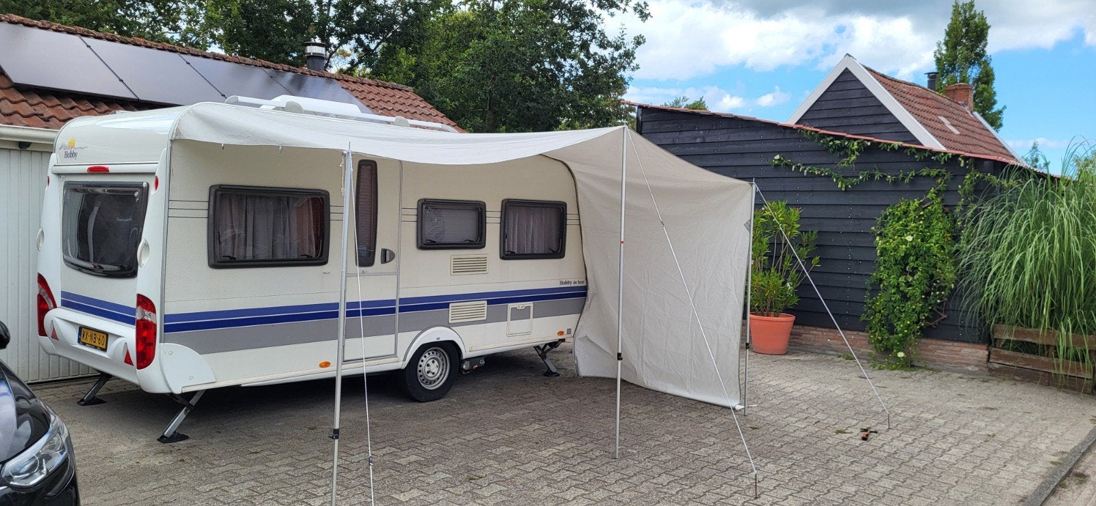 schuifluifel, Ophalen, Zo goed als nieuw