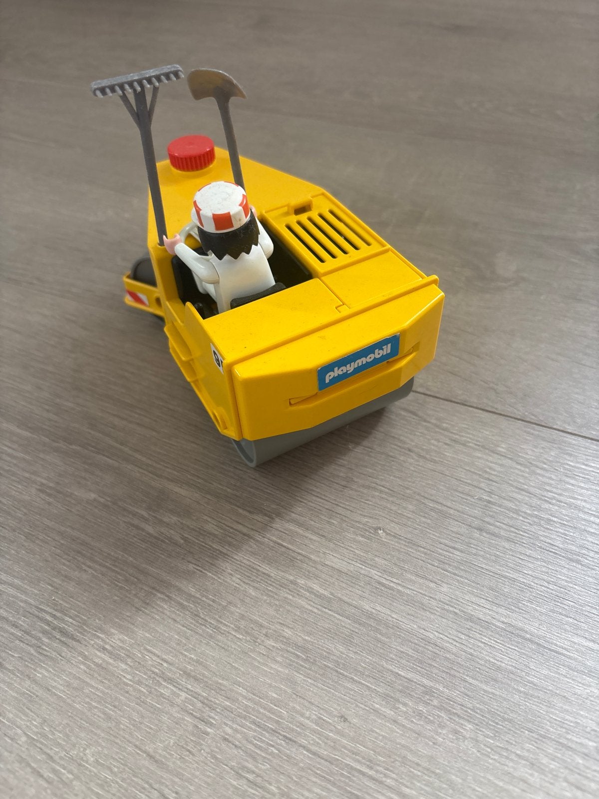 Playmobil Wegenwals 3533 met figuur en accessoires, Voertuig, Zo goed als nieuw, Overige series, Complete set