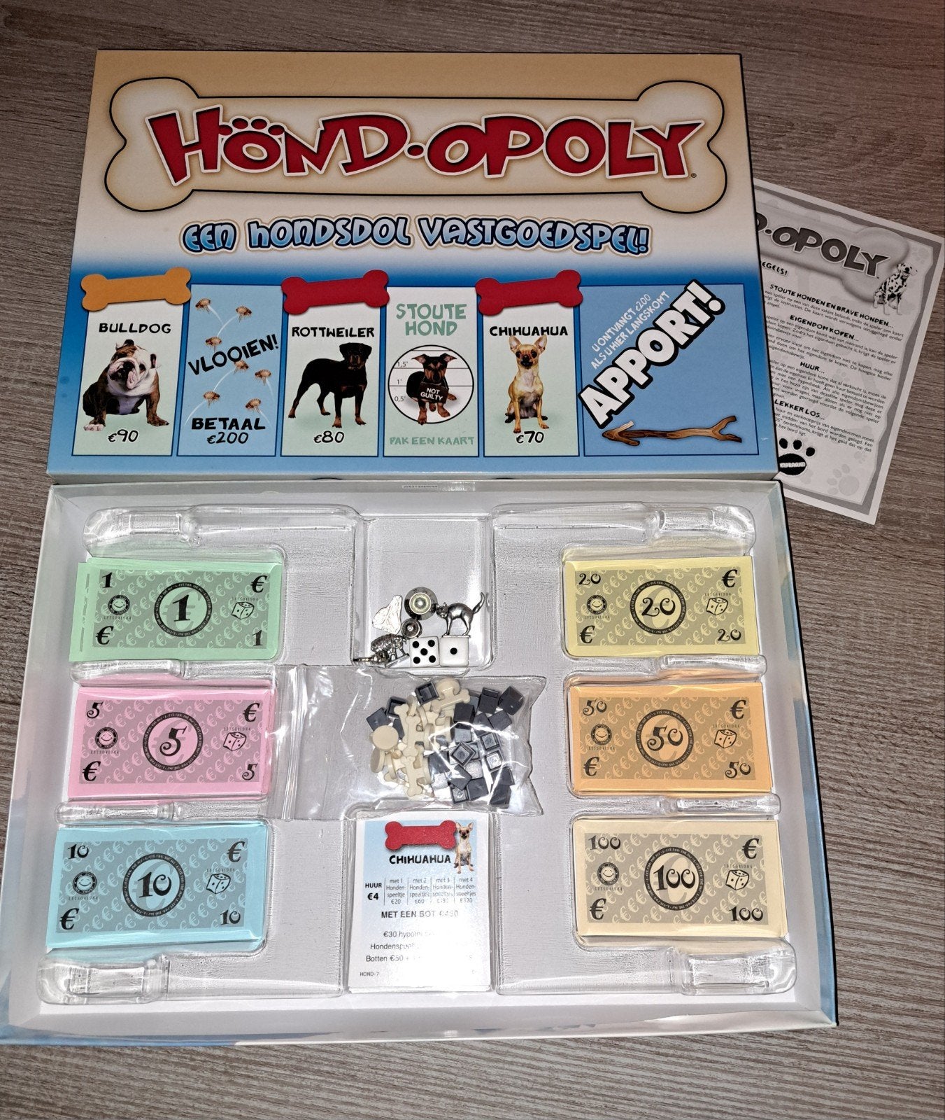 Hond opoly, Ophalen of Verzenden, Zo goed als nieuw