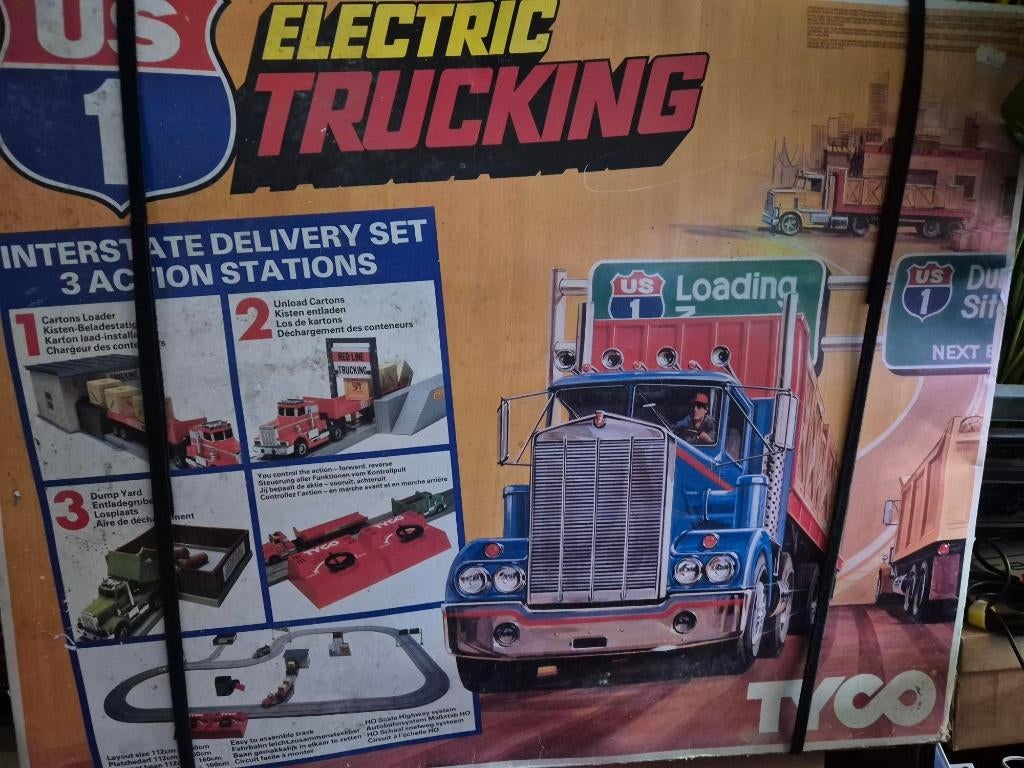 Faller - TYCO USA Set - Laden en Lossen Trucks OLD !!!, Verzenden, Tyco, Elektrisch, Racebaan