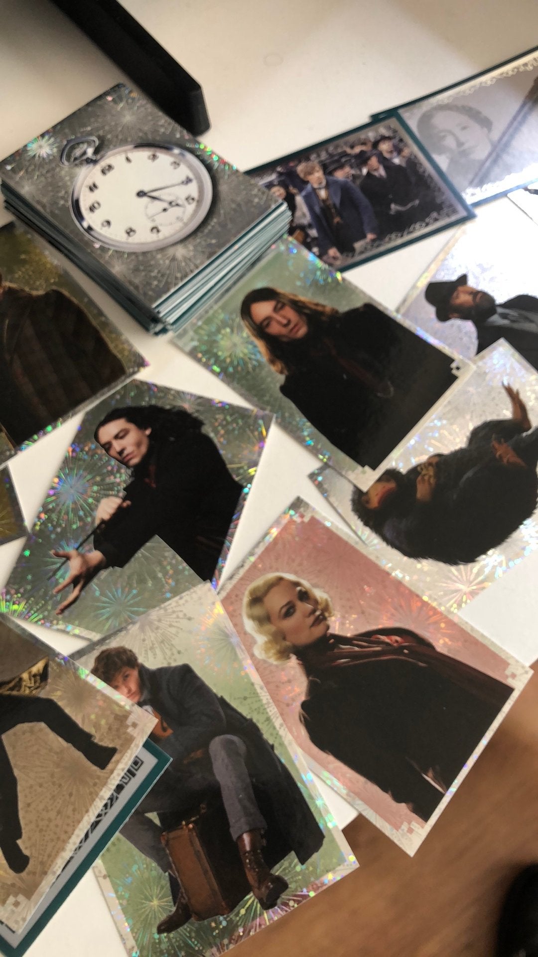 The secrets of Dumbledore panini Stickers hele stapel, Ophalen of Verzenden, Zo goed als nieuw, Actiefiguurtje