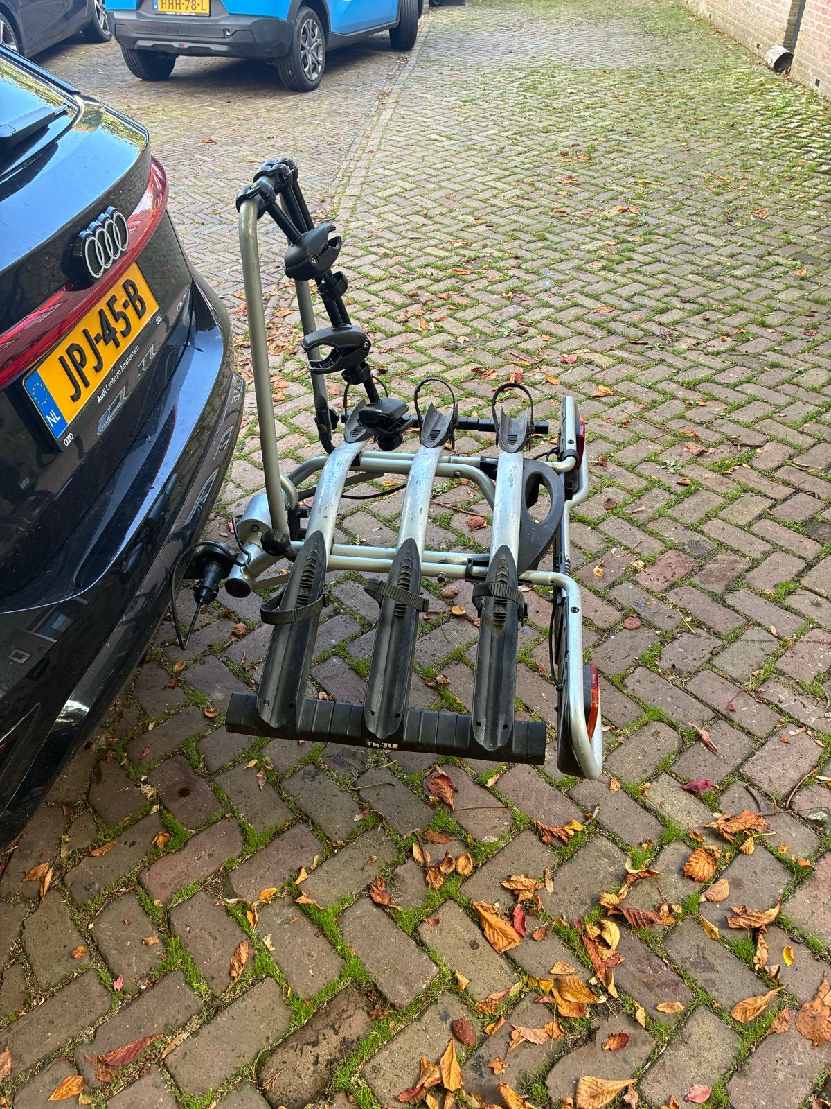 Thule fietsendrager voor 3 fietsen, euroway 947, Ophalen, Gebruikt, Trekhaakdrager