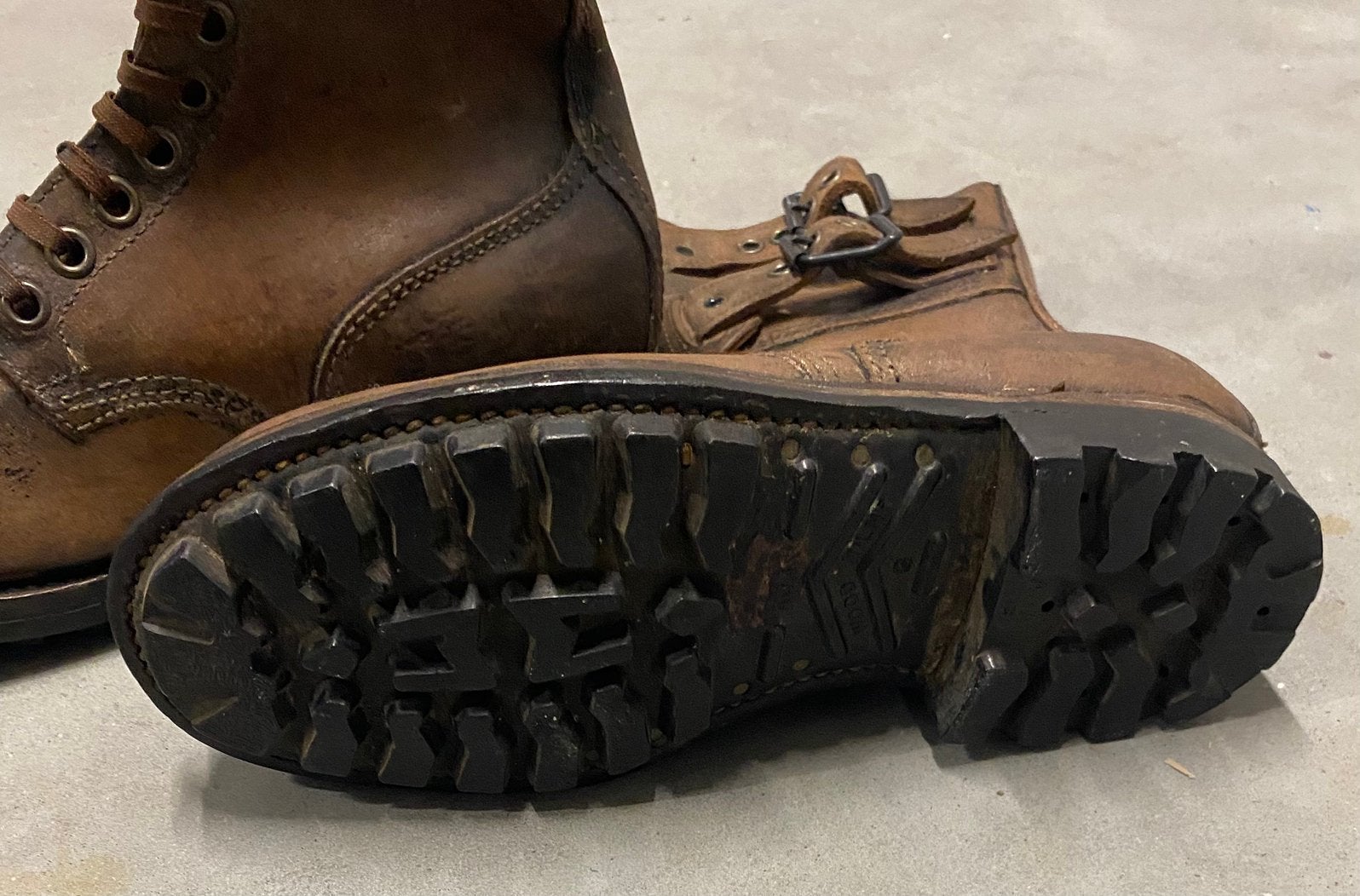 Buckle boots van het Franse vreemdelingen legioen, Ophalen of Verzenden, Landmacht, Overige gebieden, Kleding of Schoenen