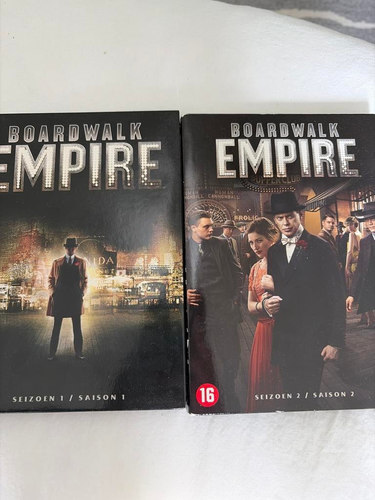 Boardwalk Empire Seizoen 1 & 2 DVD Boxset, Vanaf 16 jaar, Ophalen, Gebruikt, Drama