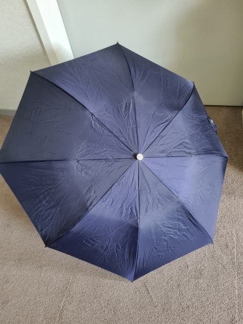 Paraplu blauw opvouwbaar, Sieraden, Tassen en Uiterlijk, Ophalen of Verzenden, Nieuw, Blauw
