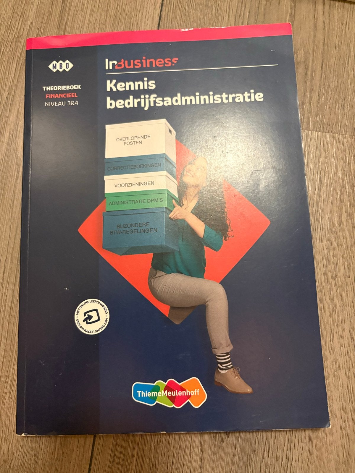 InBusiness Kennis Bedrijfsadministratie theorieboek, Ophalen of Verzenden, Gamma, Zo goed als nieuw, MBO