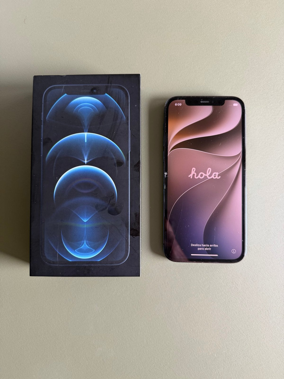 iPhone 12 Pro Max 128GB - Gebruikt, Ophalen, Blauw, 73 %, IPhone 12 Pro Max