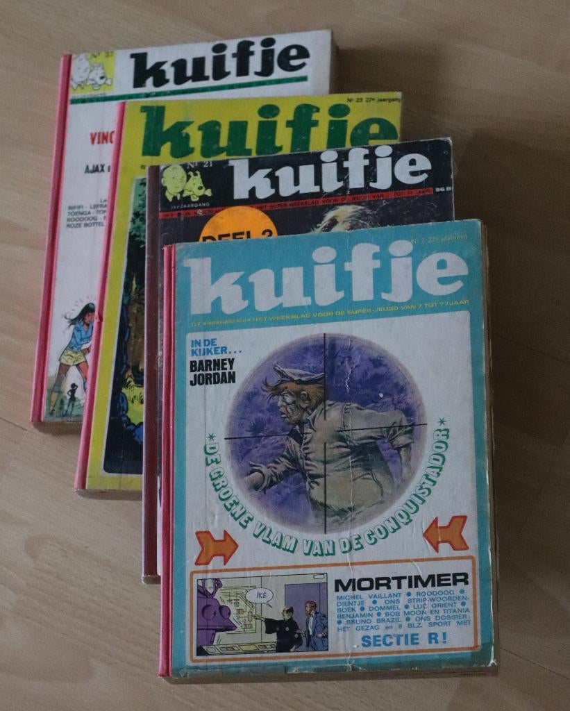 Kuifje verzamelbanden, 4  stuks stripboeken., Meerdere stripboeken, Ophalen of Verzenden, Gelezen, Diversen