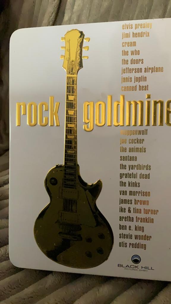 Rock Goldmine 3dvds in blik,zgan, Ophalen of Verzenden