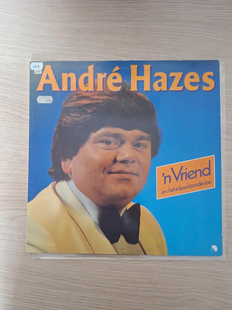 André Hazes - 'n Vriend / Het Is Koud Zonder Jou LP, Cd's en Dvd's, Vinyl | Nederlandstalig, Ophalen of Verzenden, Gebruikt, 12 inch