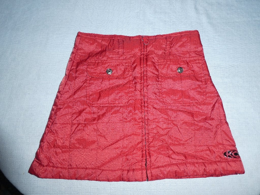 Mooie rode gewatteerde kinderrok Tencool maat 176, Kinderen en Baby's, Kinderkleding | Maat 176, Meisje, Ophalen of Verzenden