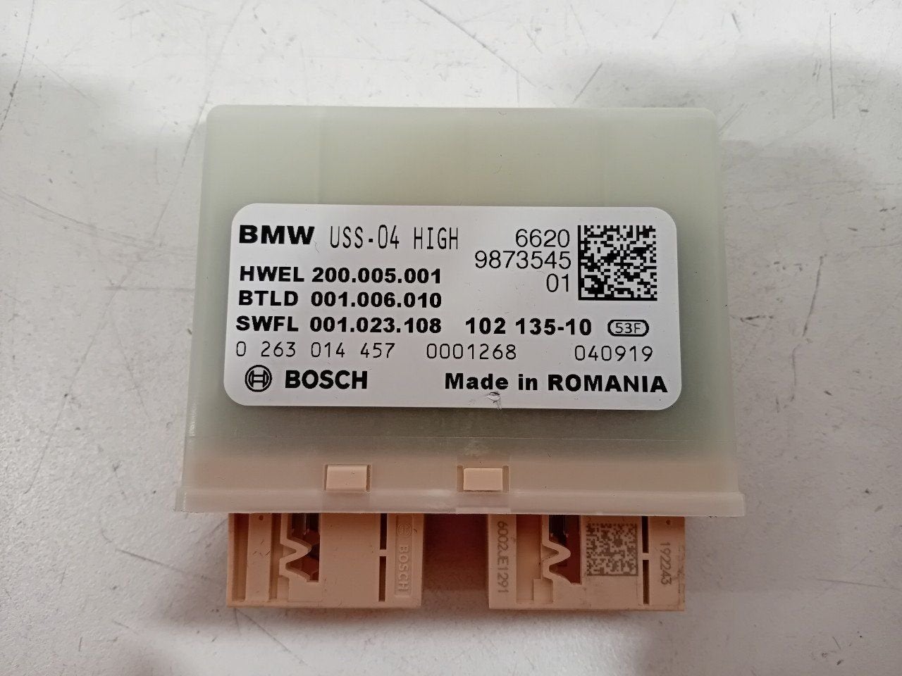 Computer park distance control BMW 1 serie, Onderdelen@venauto.nl, Van der Ven Autorecycling B.V., Gebruikt, Ettenseweg 76, 4706 PB Roosendaal, The Netherlands