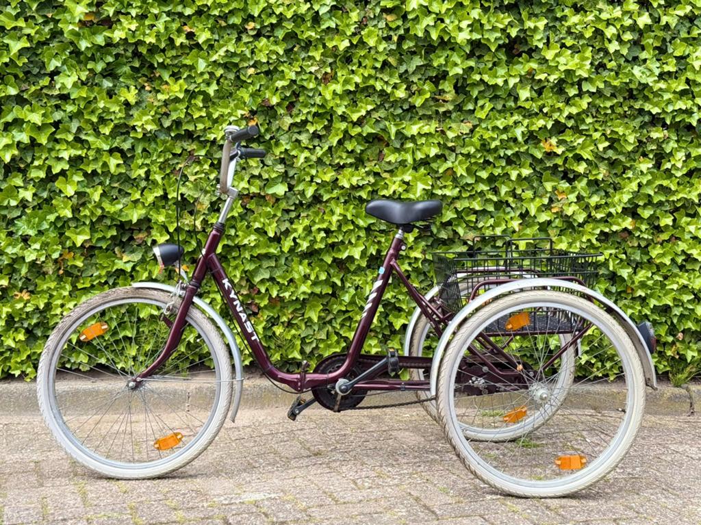 Kynast Driewieler 24 inch te koop–Goede staat–3 versnellinge, Ophalen of Verzenden, Zo goed als nieuw
