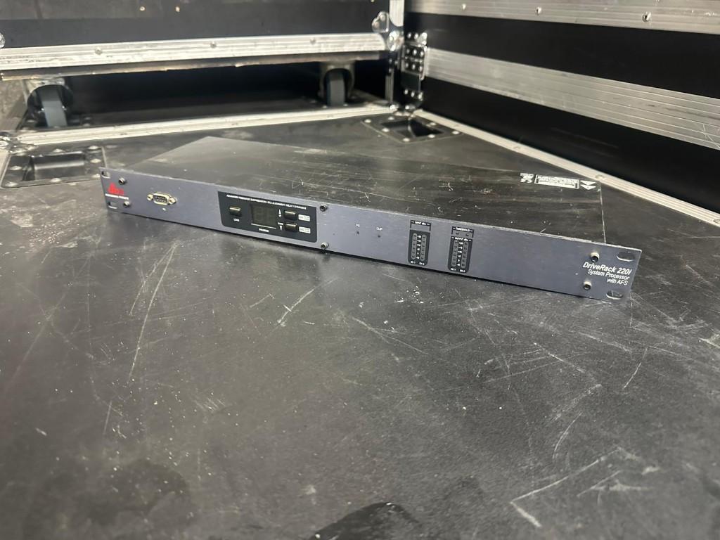 dbx DriveRack 220i – Professionele System Processor met AFS, Ophalen of Verzenden, Zo goed als nieuw, Overige typen