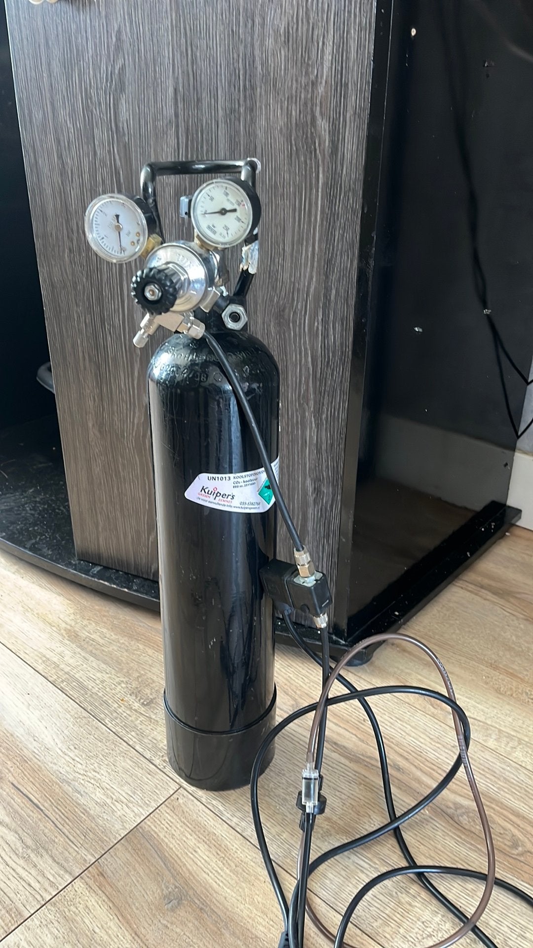 Co2 fles aquarium, Dieren en Toebehoren, Ophalen, Zo goed als nieuw