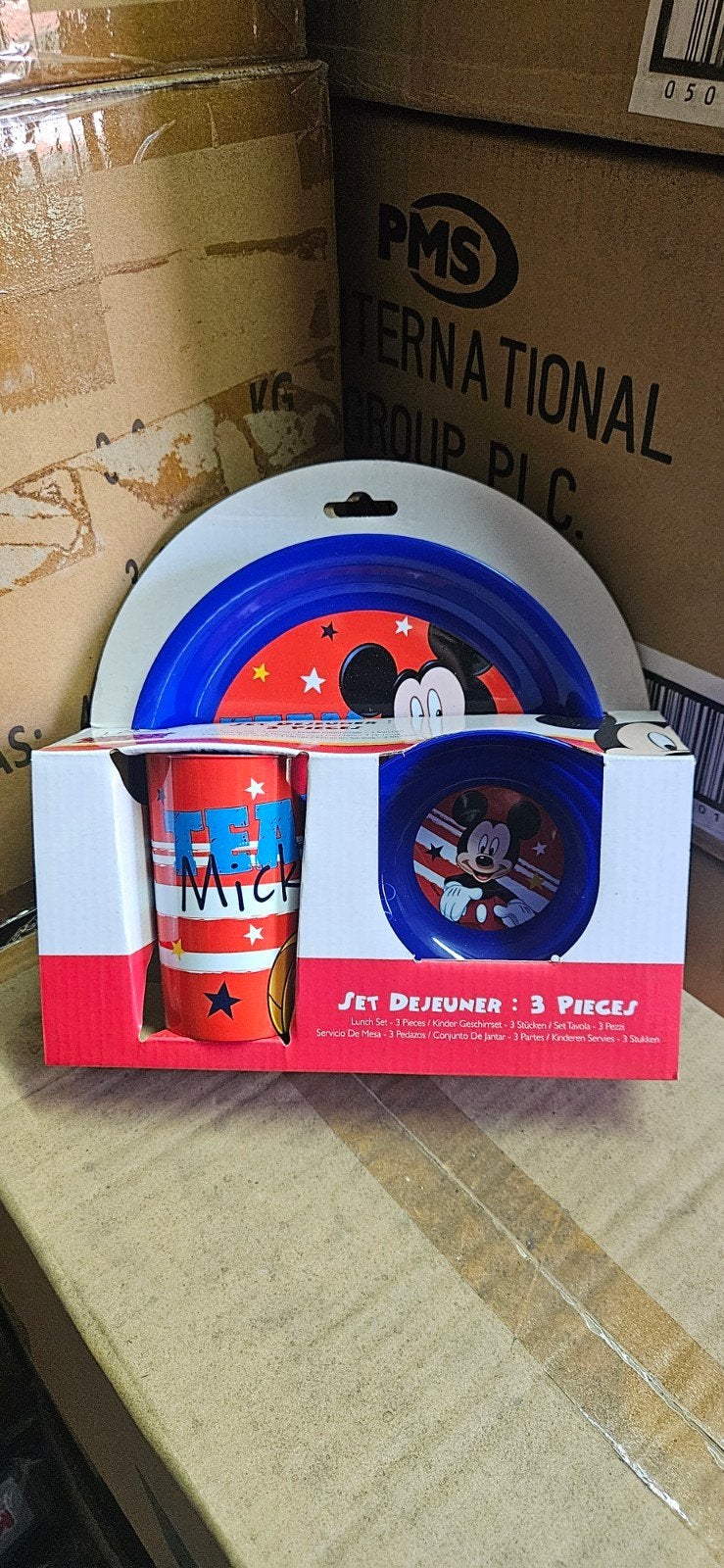 Disney bestekset Mickey mause, Verzamelen, Disney, Ophalen of Verzenden