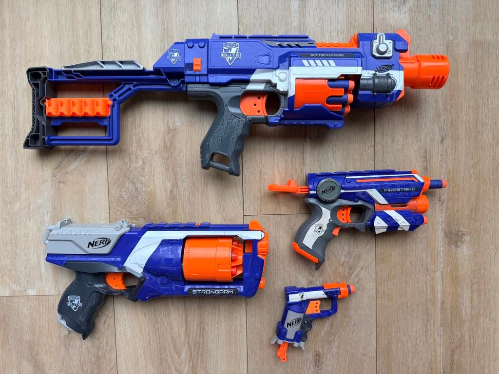 NERF N-Strike Elite Speelgoed Pistolen Set, Ophalen, Gebruikt