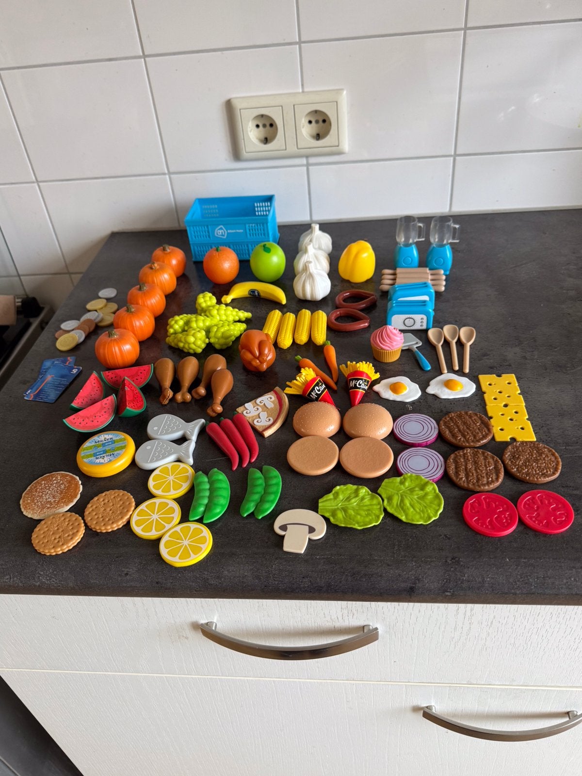 75 mini’s boodschappen AH, Verzamelen, Albert Heijn, Ophalen