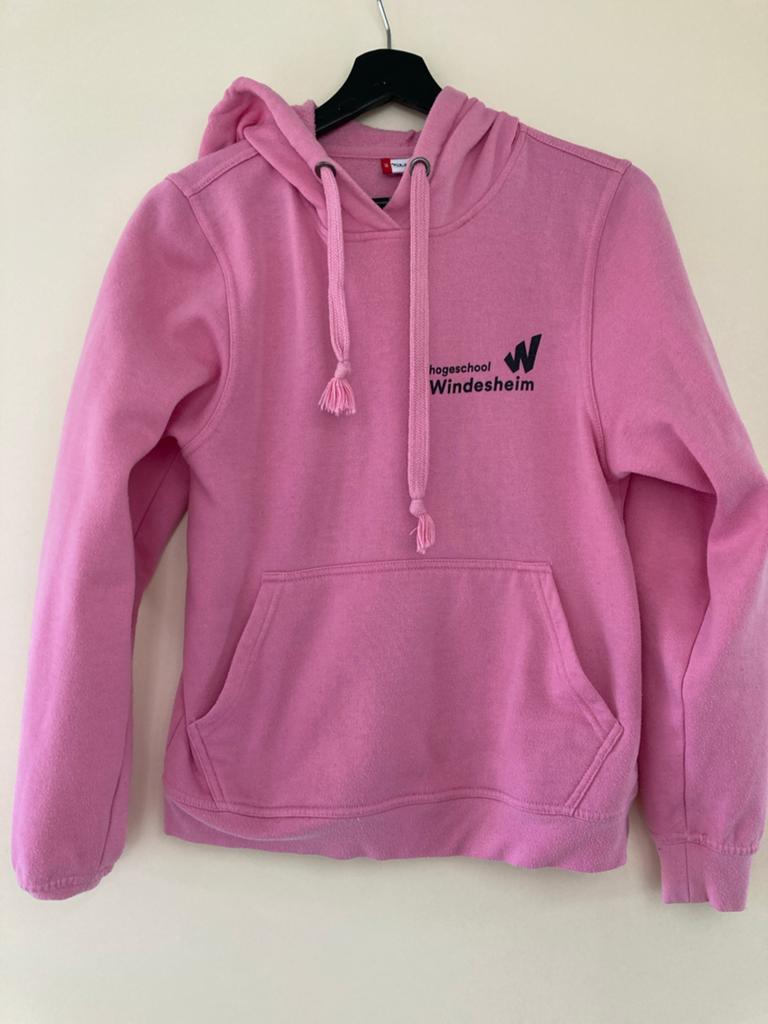 Roze hoodie Hogeschool Windesheim - Maat XS, Ophalen of Verzenden, Zo goed als nieuw
