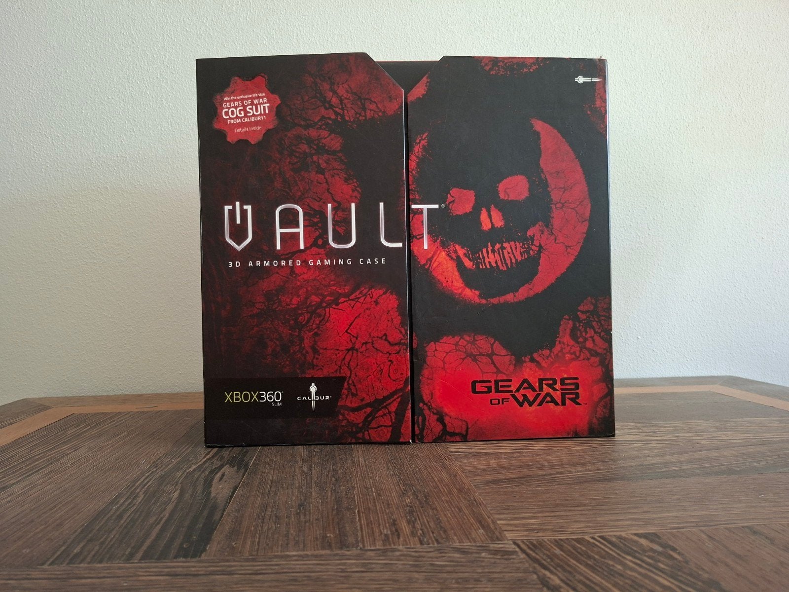 Xbox 360 Gears of War Vault 3D Armored Gaming Case, Verzenden, Zo goed als nieuw, Overige typen, Xbox 360