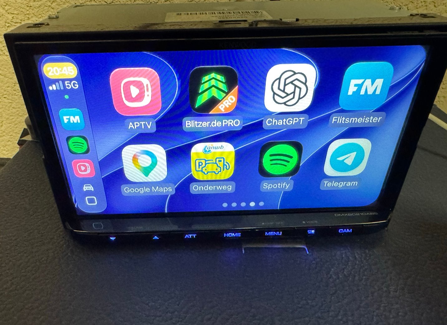 Kenwood DMX8021DABS Autoradio met Apple CarPlay/Android Auto, Auto diversen, Ophalen of Verzenden, Zo goed als nieuw