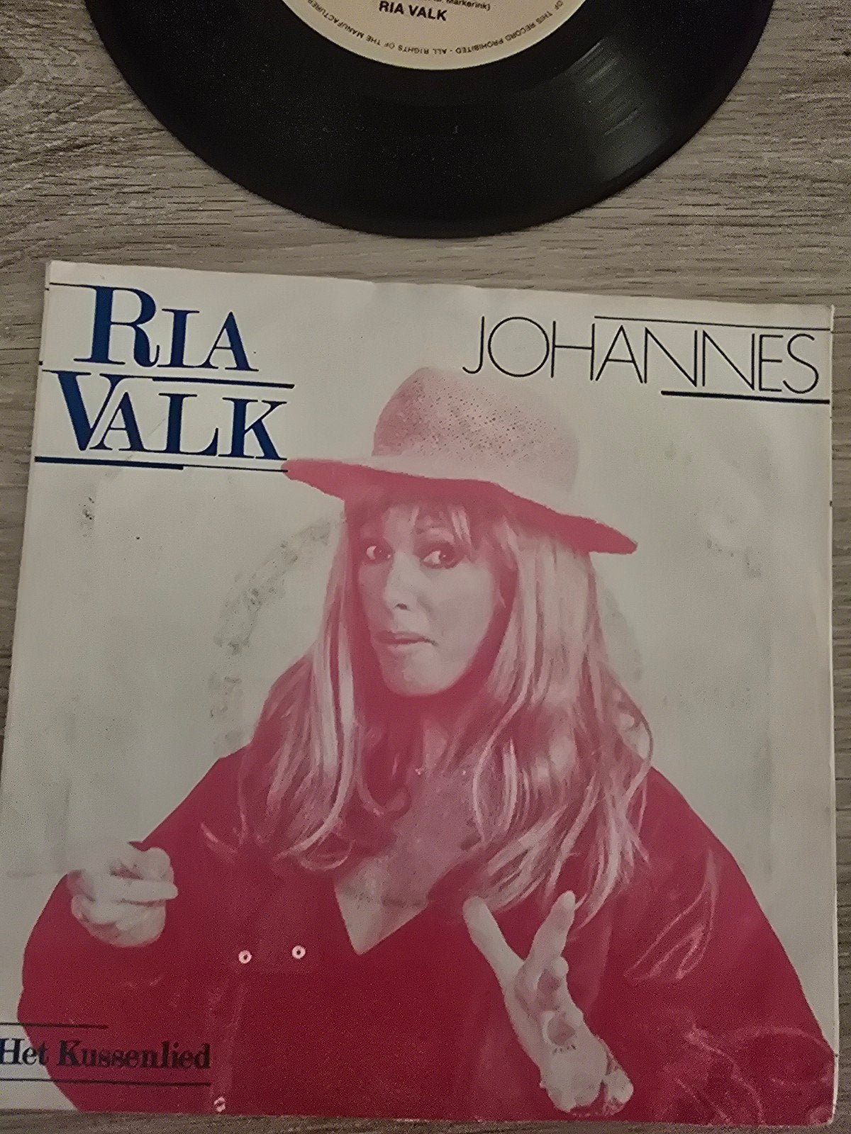 Ria Valk/ Johannes, Ophalen of Verzenden, Gebruikt, 7 inch, Levenslied of Smartlap