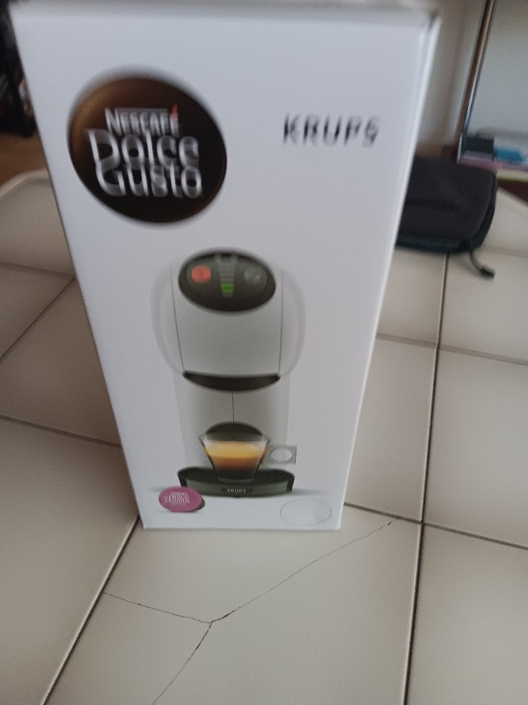 Koffiemachine dolce gusto genio, Ophalen, Nieuw, Kunststof, Wit