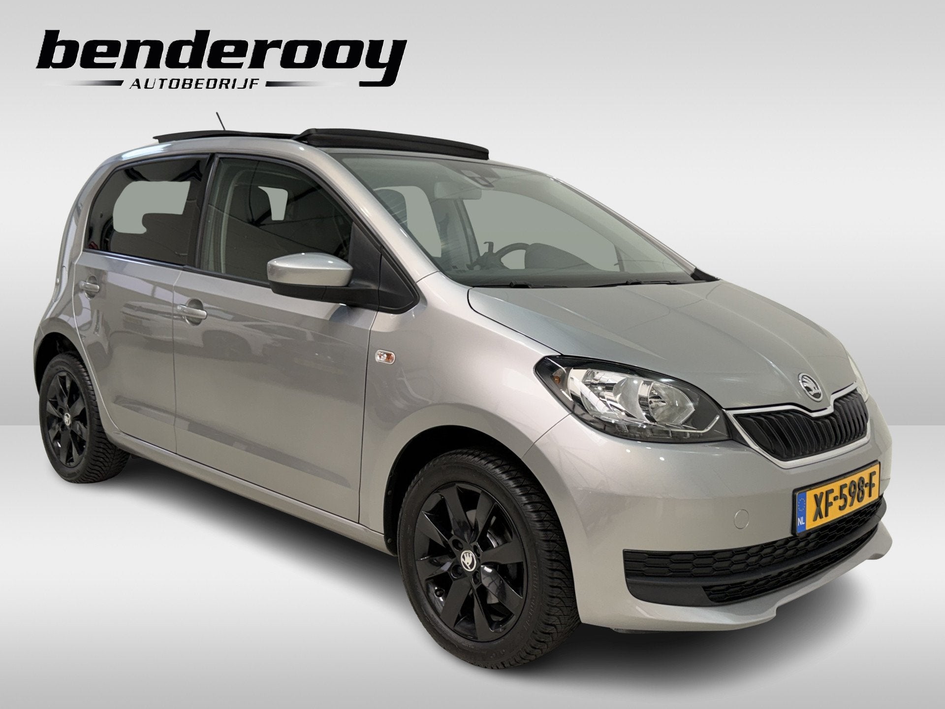 Skoda Citigo 1.0 Greentech Ambition | Pano | Cruise | Apps, Auto's, Voorwielaandrijving, Stof, Gebruikt, Euro 6