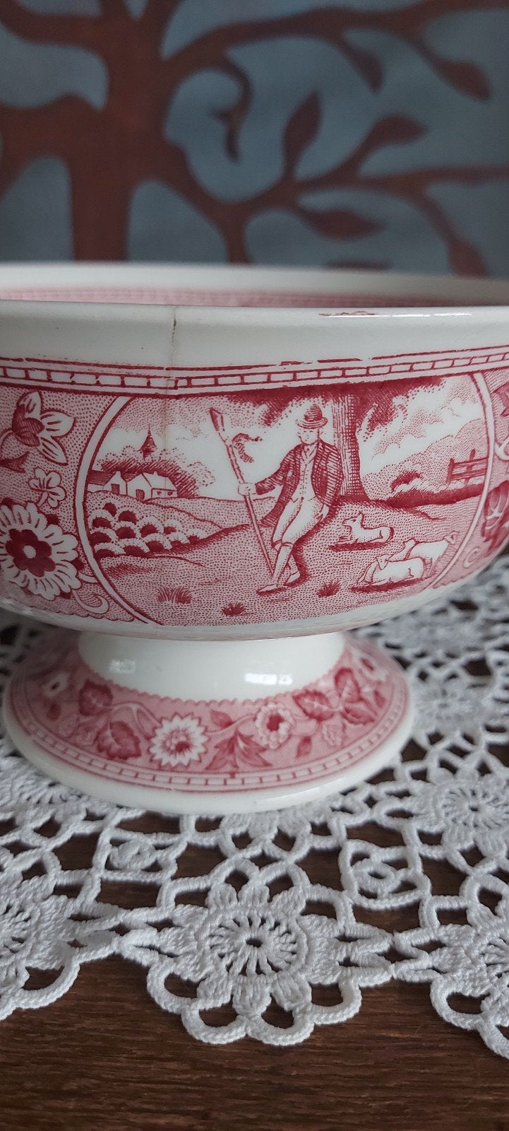Sauskom van mosa, Antiek en Kunst, Ophalen of Verzenden
