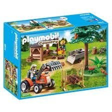 Playmobil 6814 Houthakker met Tractor -NIEUW en ONGEOPEND-, Ophalen of Verzenden, Nieuw, Complete set