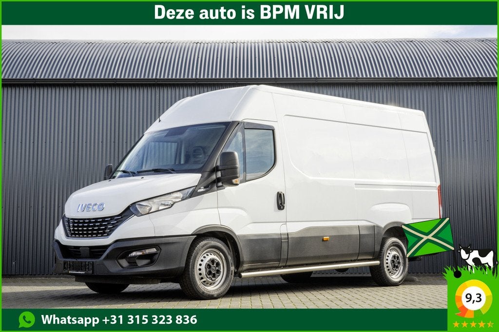 Iveco Daily *35S14V 2.3 L2H2 | Automaat | Euro 6 | Cruise |, Gebruikt, Euro 6, Wit, Bedrijf