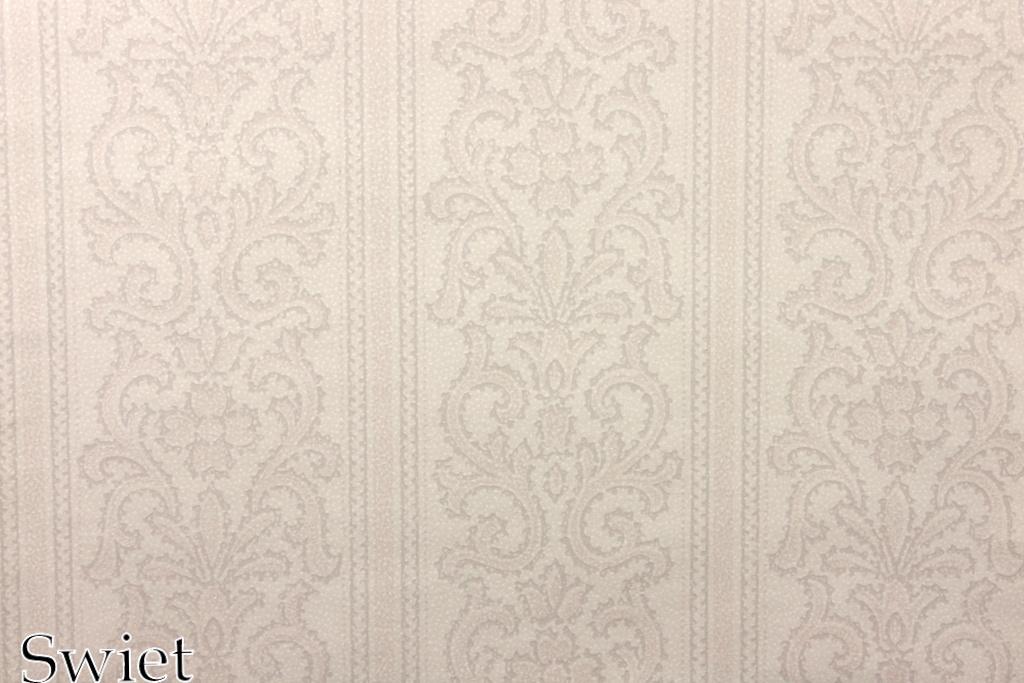 5994 Vintage barok wallpaper zacht beige klassiek Swiet, Verzenden, Beige