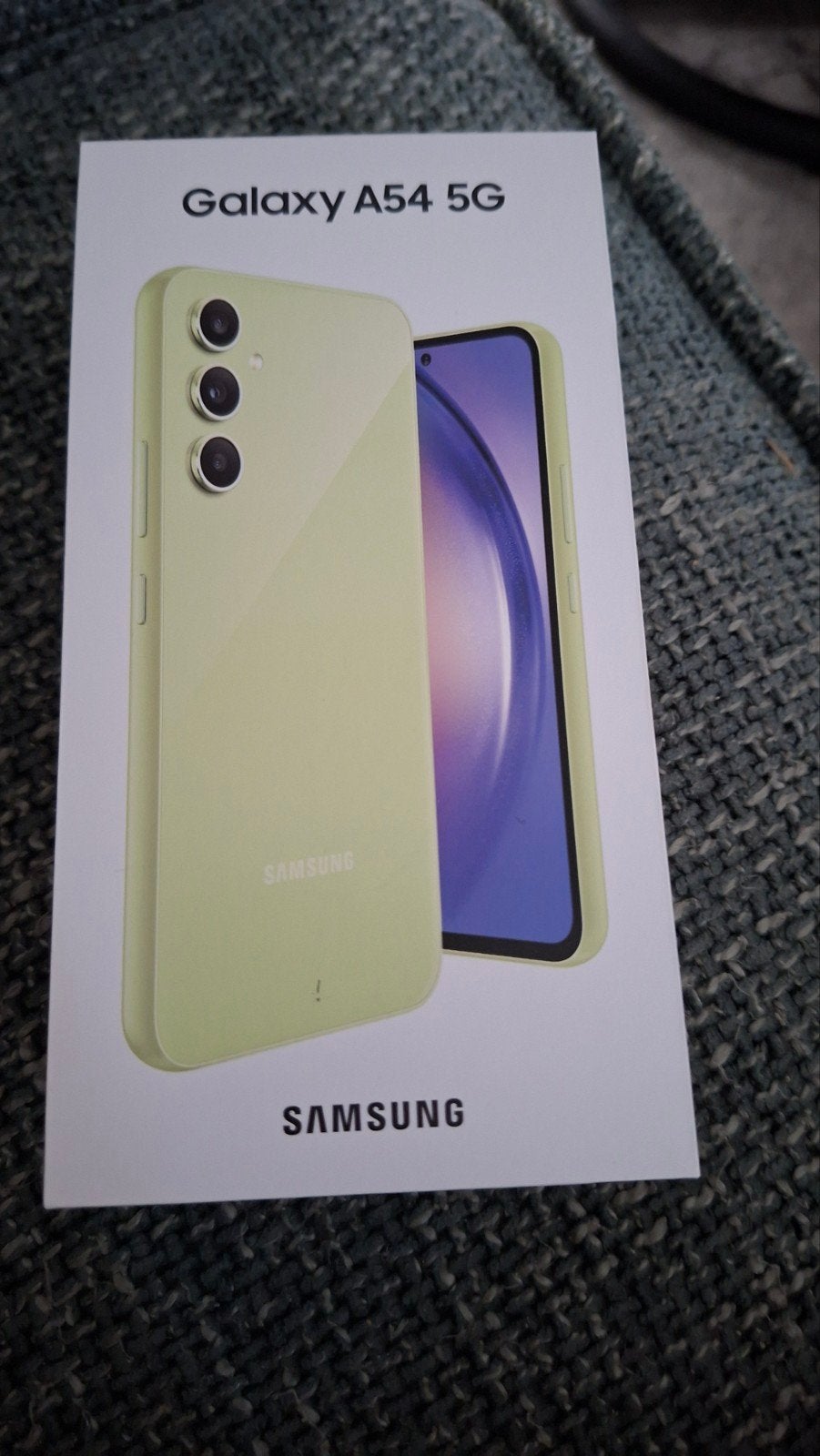 Samsung Galaxy A54 5G Lichtgroen, Telecommunicatie, Mobiele telefoons | Overige merken, Overige modellen, Ophalen of Verzenden
