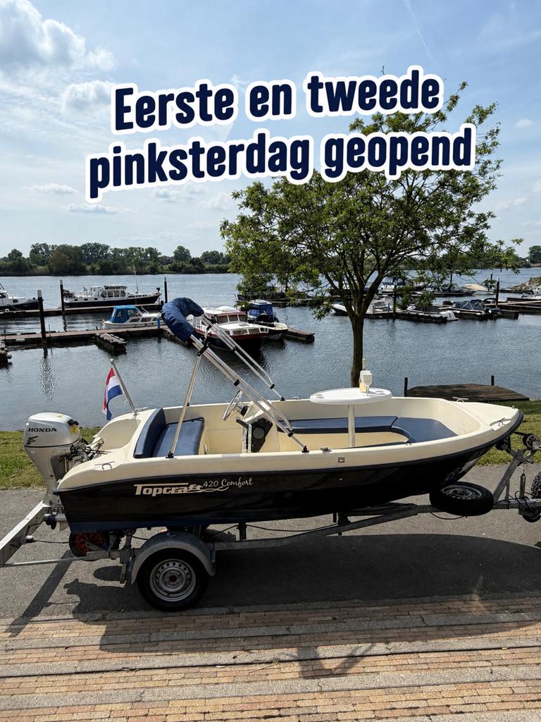 Topcraft 420 comfort honda 10pk 4 takt luxe oties