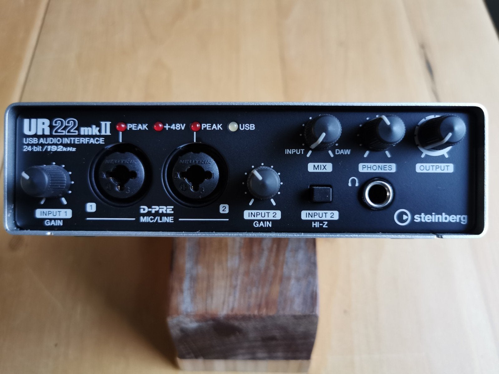 Steinberg UR22mkII USB Audio Interface met kabels, Ophalen of Verzenden, Nieuw, Apparatuur
