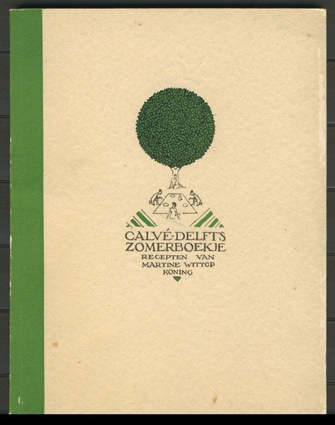 Antiek Kookboek Calvé Delft's Martine Wittop Koning 6f  jdu, Martine Wittop Koning, Ophalen of Verzenden, Zo goed als nieuw, Europa