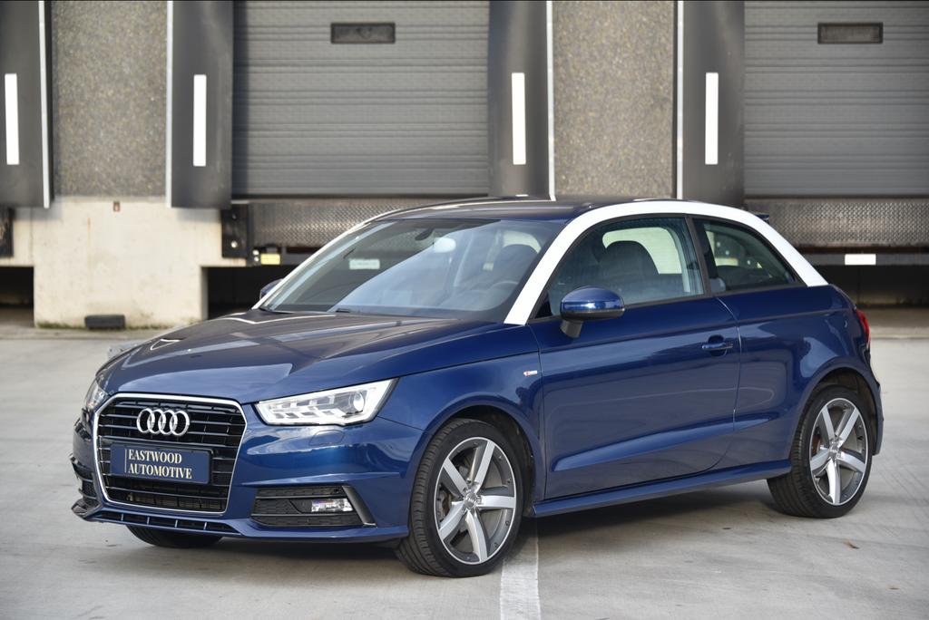 Audi A1 Sport S-line 1.0 TFSI 70KW 2015 Blauw, Auto's, Audi, Particulier, A1, Benzine, Hatchback, Handgeschakeld, Geïmporteerd