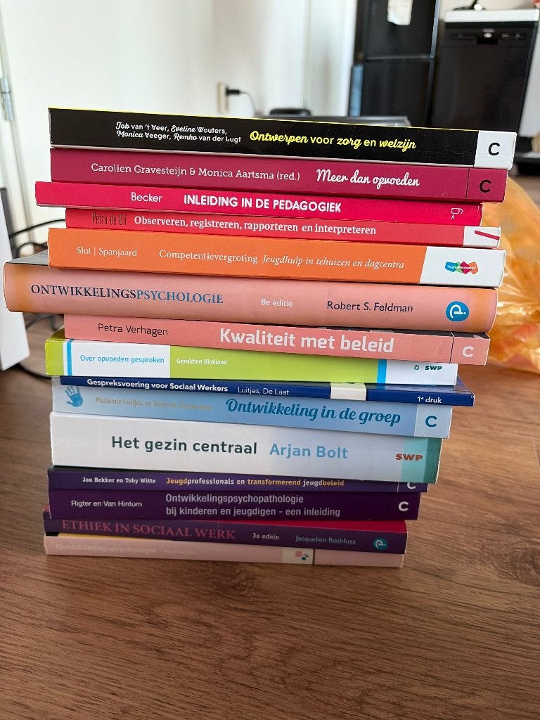 Pedagogiek alle schoolboeken, Ophalen, Zo goed als nieuw, Overige niveaus, Overige vakken