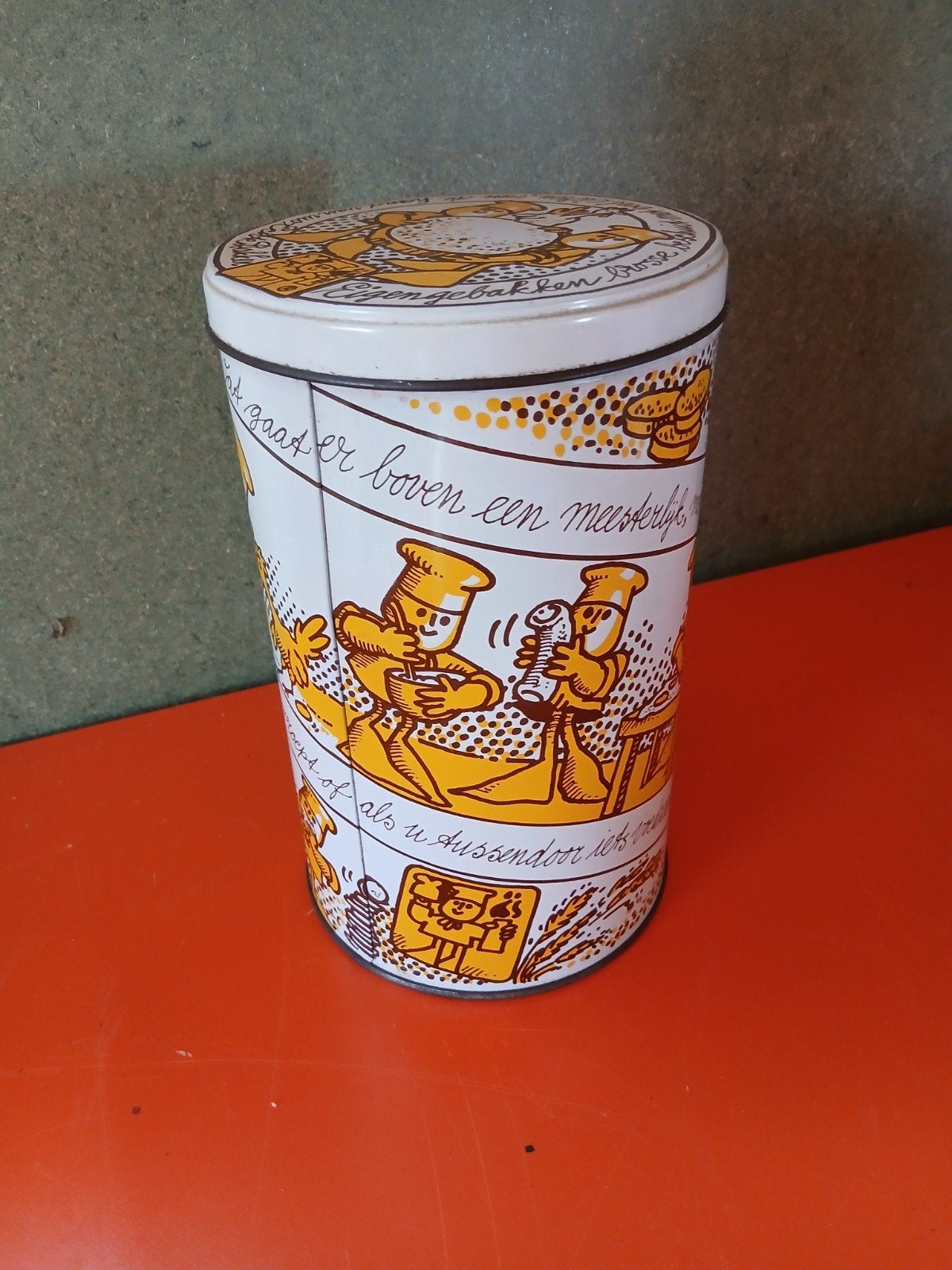 Vintage Beschuitbus met Hollandse Taferelen, Ophalen of Verzenden