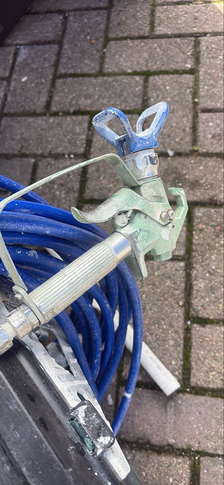 Graco GX FF verfspuit met slang en spuitpistool, Ophalen of Verzenden, Gebruikt