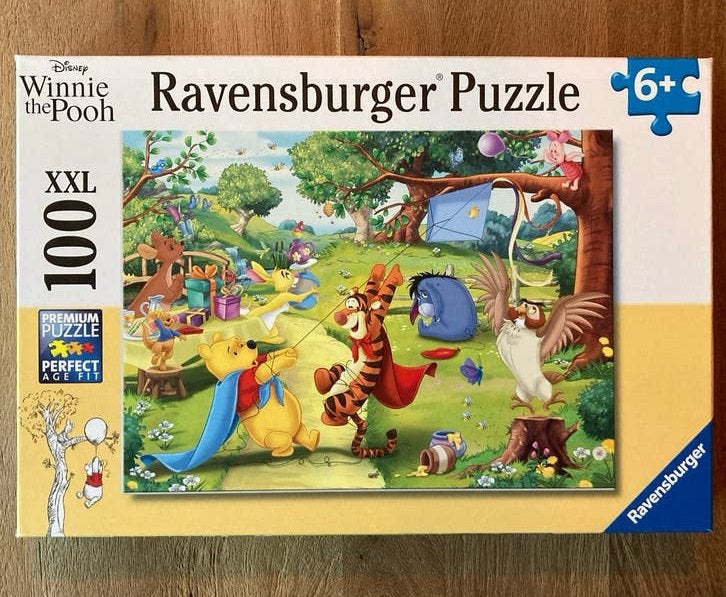 Ravensburger Disney Winnie de Poeh XXL Puzzel 100 stukjes, Ophalen of Verzenden, Zo goed als nieuw, 6 jaar of ouder