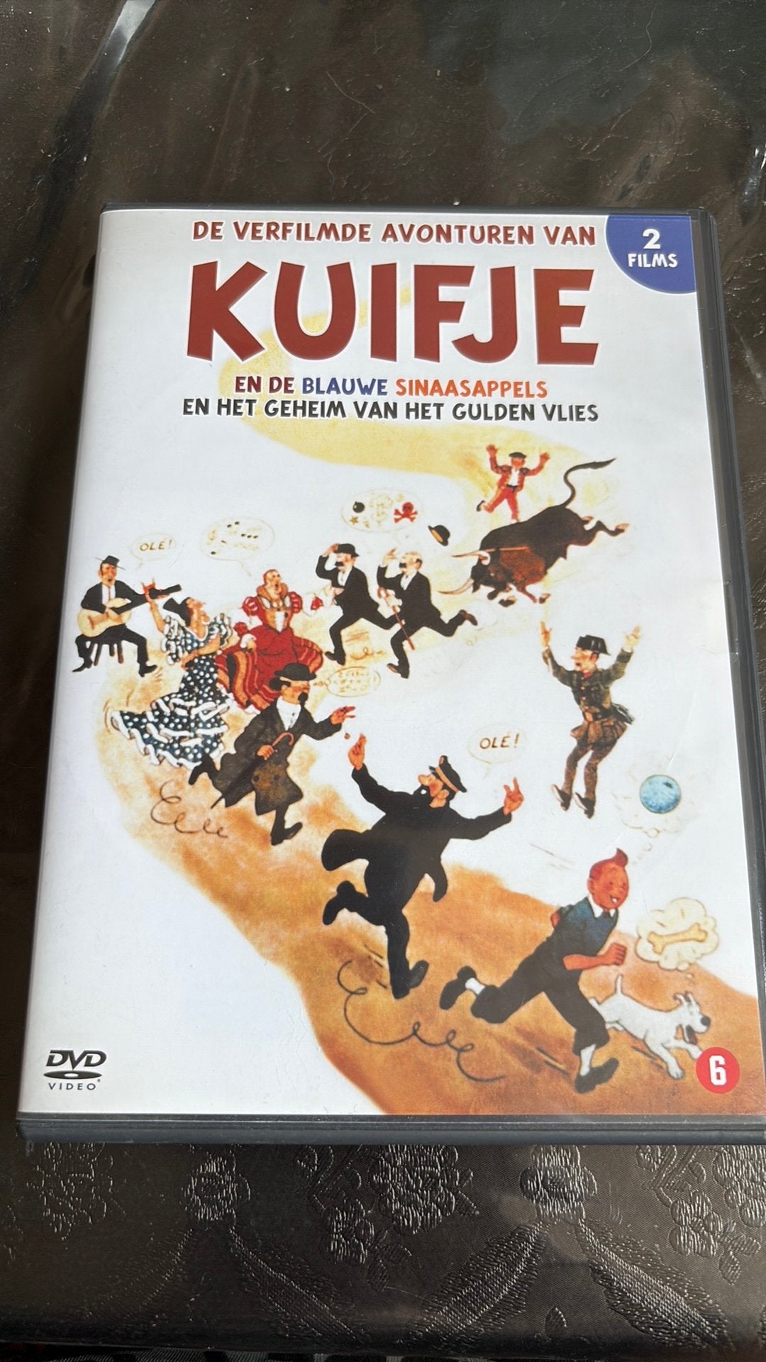 2 verfilmde avonturen van Kuifje, Cd's en Dvd's, Ophalen of Verzenden, Zo goed als nieuw, Actie en Avontuur, Alle leeftijden