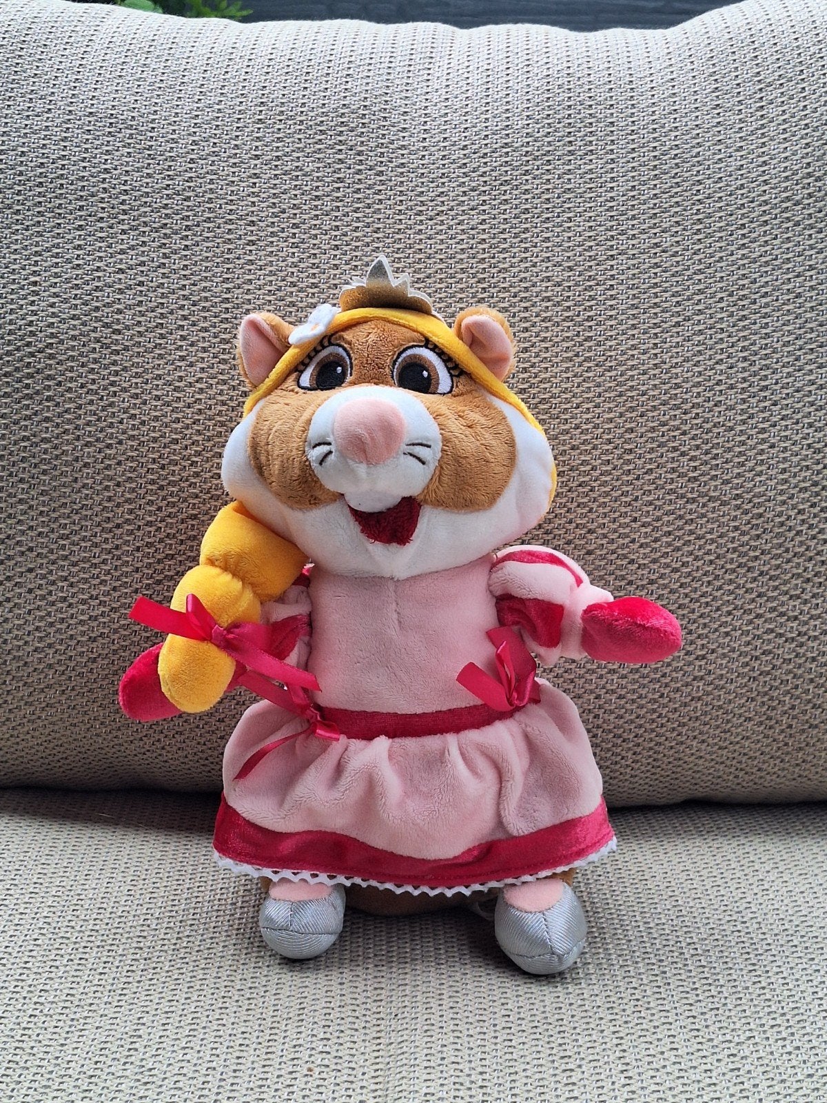 Prinses Hamster Knuffel, Kinderen en Baby's, Speelgoed | Knuffels en Pluche, Overige merken, Overige karakters, Hamster, Ophalen of Verzenden